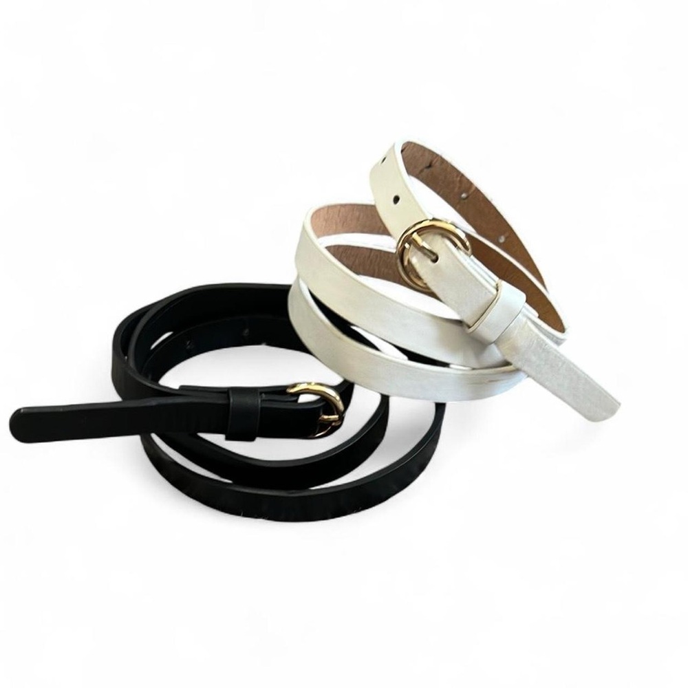 Skinny Belt Bundle of two
